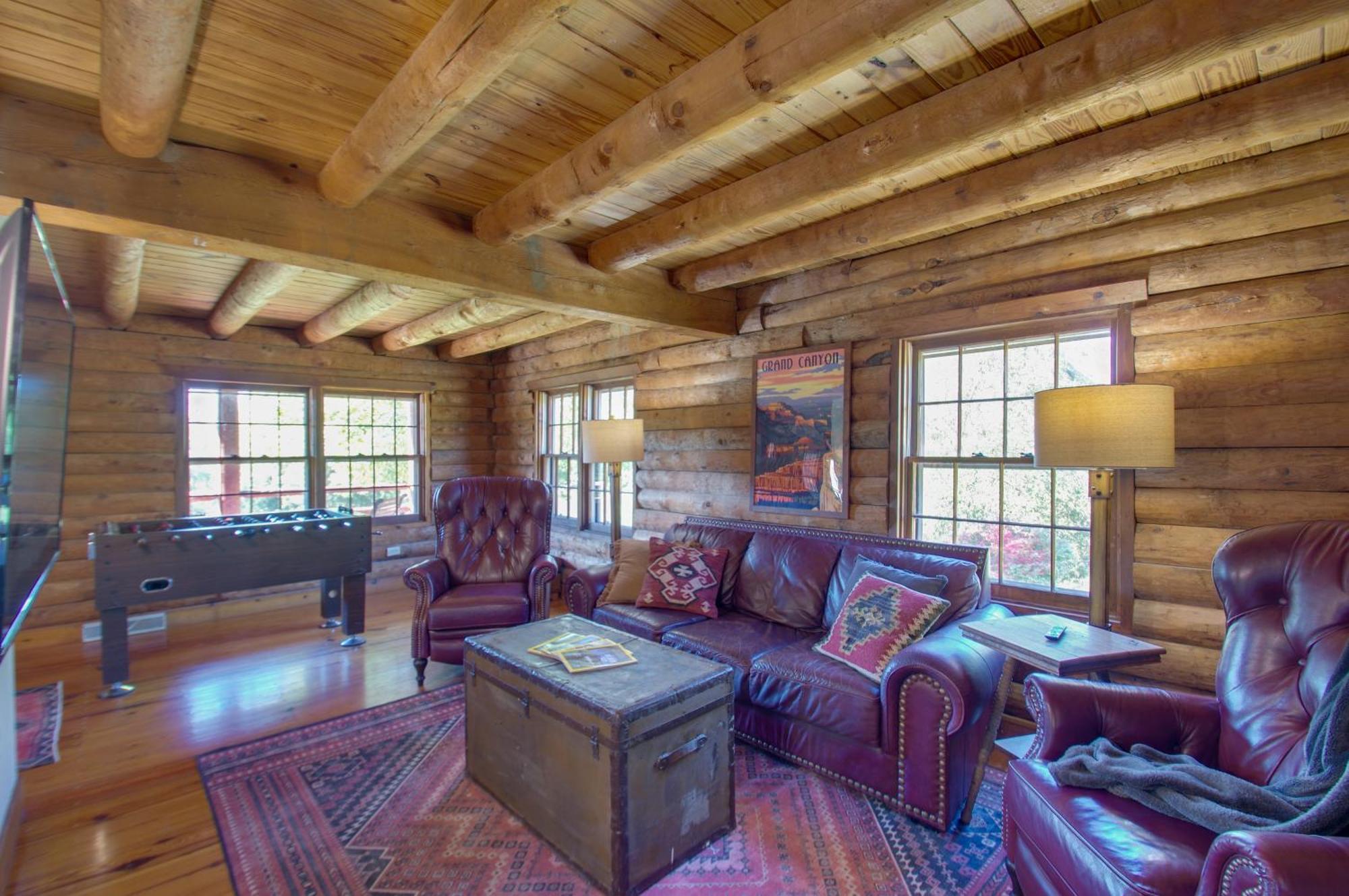 Cozy Log Cabin Getaway With Fire Pit And 3 Acres! Ruckersville ภายนอก รูปภาพ