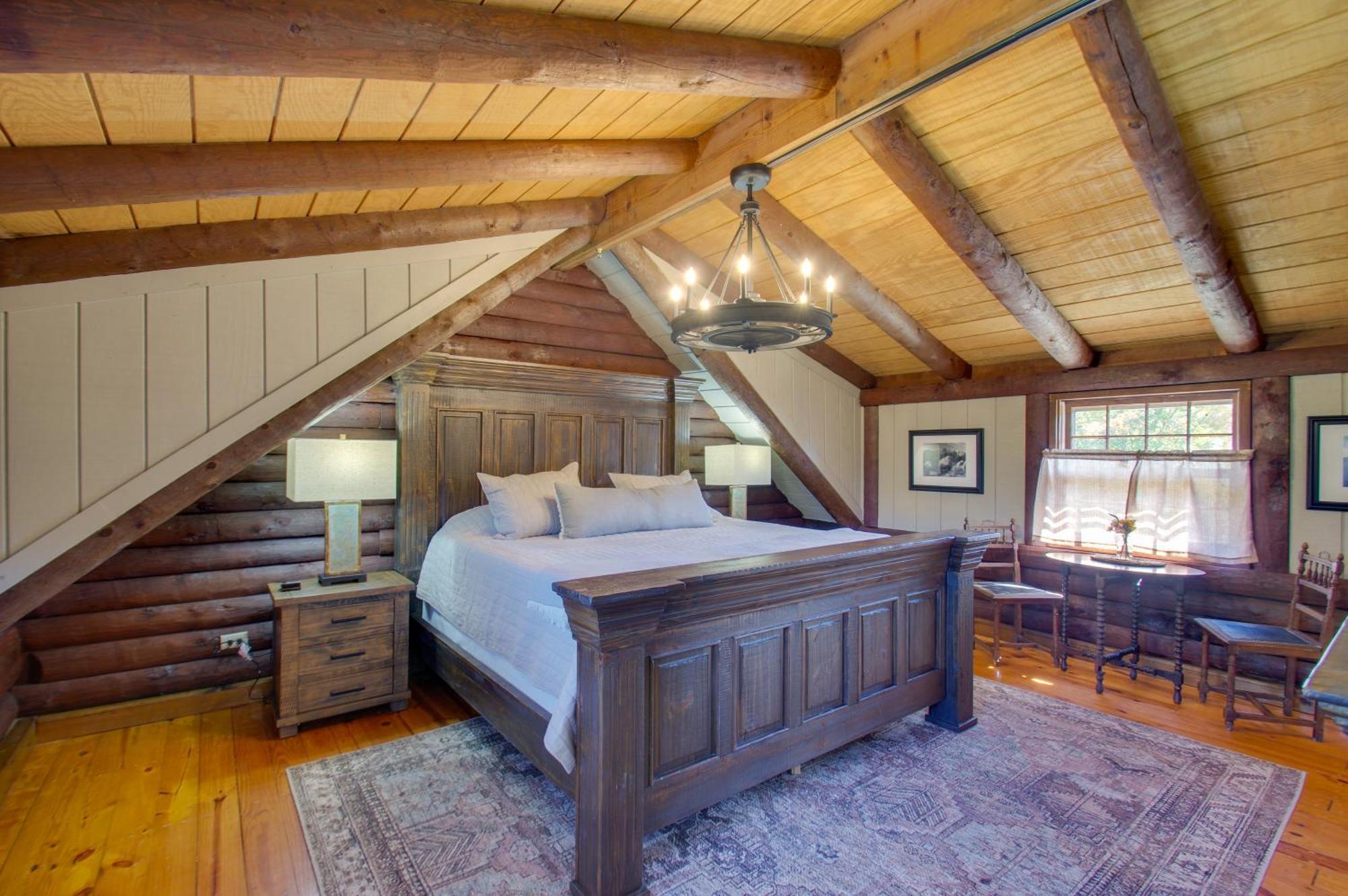 Cozy Log Cabin Getaway With Fire Pit And 3 Acres! Ruckersville ภายนอก รูปภาพ