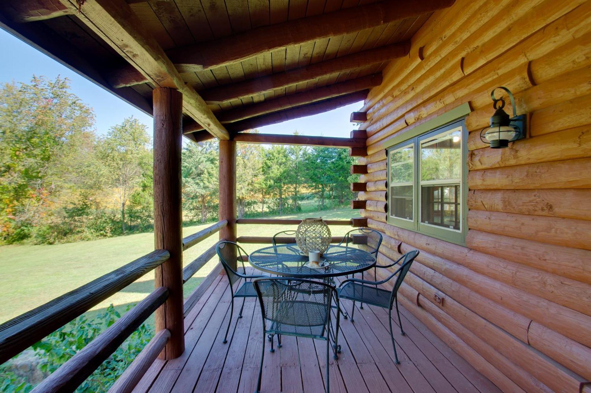 Cozy Log Cabin Getaway With Fire Pit And 3 Acres! Ruckersville ภายนอก รูปภาพ